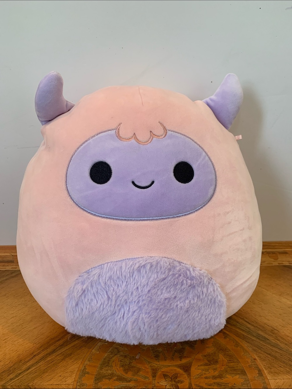 Squishmallows Rolanda the Yeti Plush Pink and Purple Monster Stuffed Animal  11”